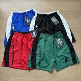 Hell Star Splicing Style Fashion casual shorts-1639
