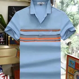 Hermès stylish simple patchwork texture T-shirt（8 CP)-1788
