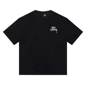 STU  Black No. 8 Loose Summer Casual T-shirt（38 styles)-1872