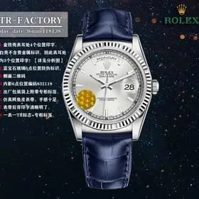 Rolex New leather belt men's watch（38 styles)-2086