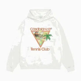 Casablanca Letter Printed Terry Hoodie Unisex（39 styles)-2150