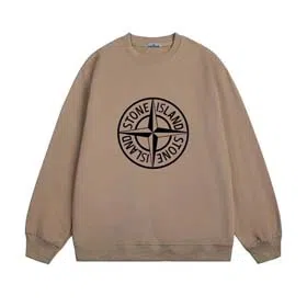Stone Island Retro round neck design pure cotton letter loose top（9 styles)-2231