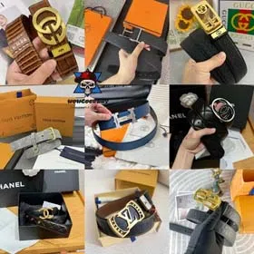 Louis Vuitton LV  Chanel GUCCI Hermès Men's waist belt Baita style -2321