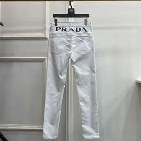 Prada High-Waist Spring and summer men's jeans slim stretch skinny trousers (17 styles)-2476