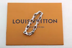Louis Vuitton LV silver tempered bamboo bracelet-3628