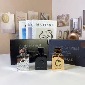 AMAFF half-opened black box sample three-piece perfume set-3218