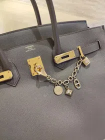 Hermes pig nose lock bag hanging chain-3757