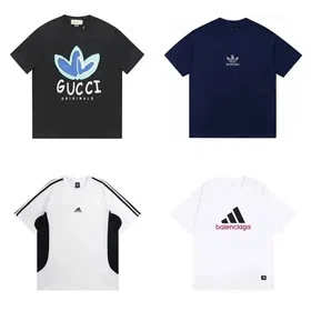 Balenciaga Adidas Cucci Printed short-sleeved crew neck T-shirt-2761