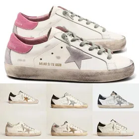 Golden Goose leather low-top lace-up fashion sneakers old version (19 styles)-2913
