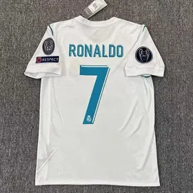 Real Madrid short-sleeved fan version of Ronaldo football jersey (13 style)-1252