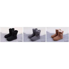UGG Bailey Warm, Durable, Slip-Resistant, Wrap-Up Mid-Calf Snow Boots -4534