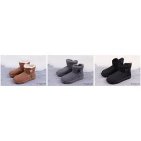 UGG Warm, Comfortable, Versatile Short Snow Boots-4537
