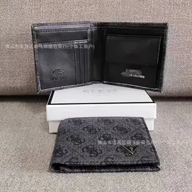 GUESS Vezzola logo all-over bi-fold wallet-4631