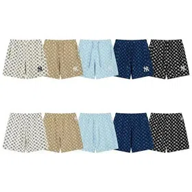 MLB embroidered sports casual pants-4936