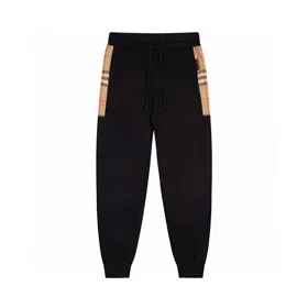Burberry plaid fashion casual pants-4966