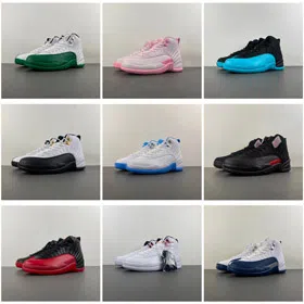 Jordan Air Jordan 12 Retro High-Top Vintage Basketball Shoes-5109