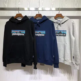 Patagonia printed long-sleeved hooded sweatshirt-5217