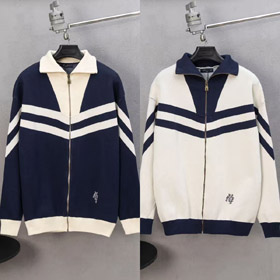 Louis Vuitton (LV) new arrival letter embroidered zip-up knitted sweater-5220