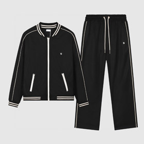 Celine new collection casual sportswear set with embroidered logo-5456
