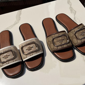 Coach new flat soft sandals-5632