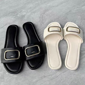 Coach comfortable soft-soled flat slippers-5639
