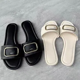 Coach comfortable soft-soled flat slippers-5639