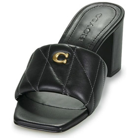 Coach new high-heeled slide sandals-5660