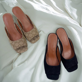 Coach new open-toe casual slide sandals-5683