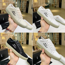 Yves Saint Laurent (YSL) new canvas embroidered sneakers-5747