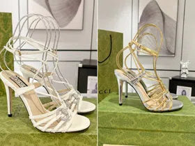 Gucci sexy strappy ultra-high-heeled sandals-5758