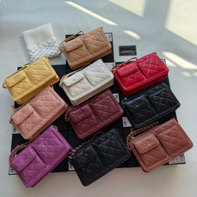 Chanel new quilted chain bag with multiple pockets and large capacity-5801