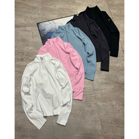 Alo half-zip base layer yoga top-5940