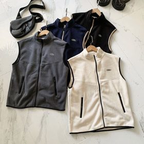 Lacoste fleece lined thermal vest-5941