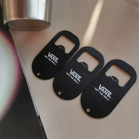 VANS outdoor camping picnic and home use metal bottle opener-5986