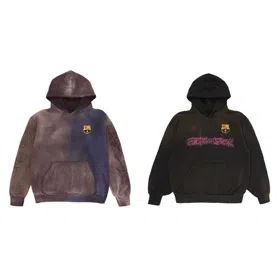 Travis Scott Cactus Jack x Barcelona Collab Distressed Hoodie-6030