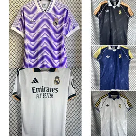 2627 Real Madrid Retro Football Jersey (Fan Version)-6070