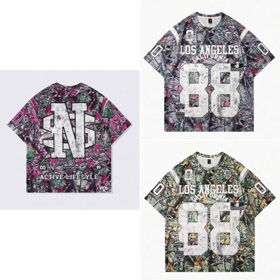 Los Angeles Vancouver Themed Streetwear T-Shirt-6079