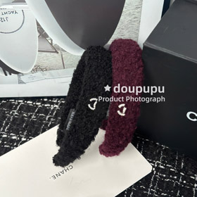Chanel high-end plush fashion headband-6251