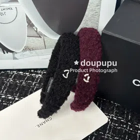 Chanel high-end plush fashion headband-6251