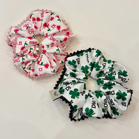 Dior's new lace scrunchie and crystal hair tie-6283