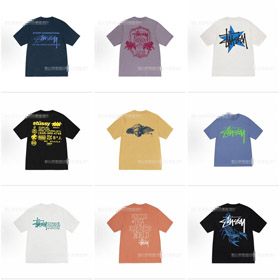 Stussy Classic Short-Sleeve Cotton T-Shirt-6295