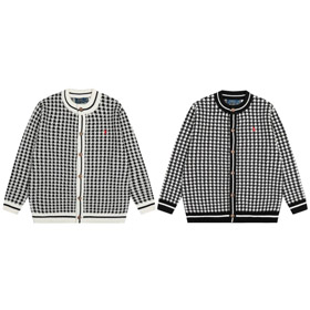 Polo Ralph Lauren houndstooth cardigan-6371