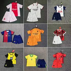 Adidas Nike Ajax Away Soccer Bayern Munich Football Jersey and Shorts Set-6649