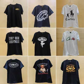 Corteiz Short-Sleeve Loose-Fit American Streetwear T-Shirt-6735