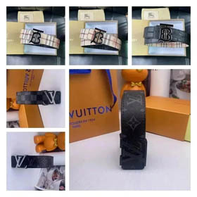 Gucci Louis LV Vuitton Burberry Belts (40 styles)-0248