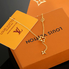 Louis Vuitton LV Floral Clover Necklace-3920