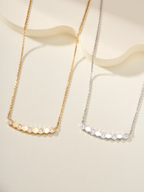 Tiffany honeycomb diamond necklace-3973